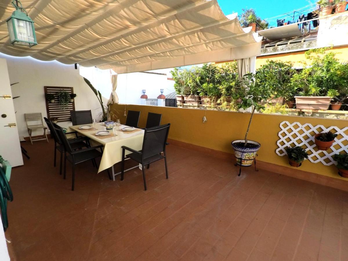 Duplex Acogedor Con Gran Terraza En Pleno Centro De Sevilla! Ngoại thất bức ảnh
