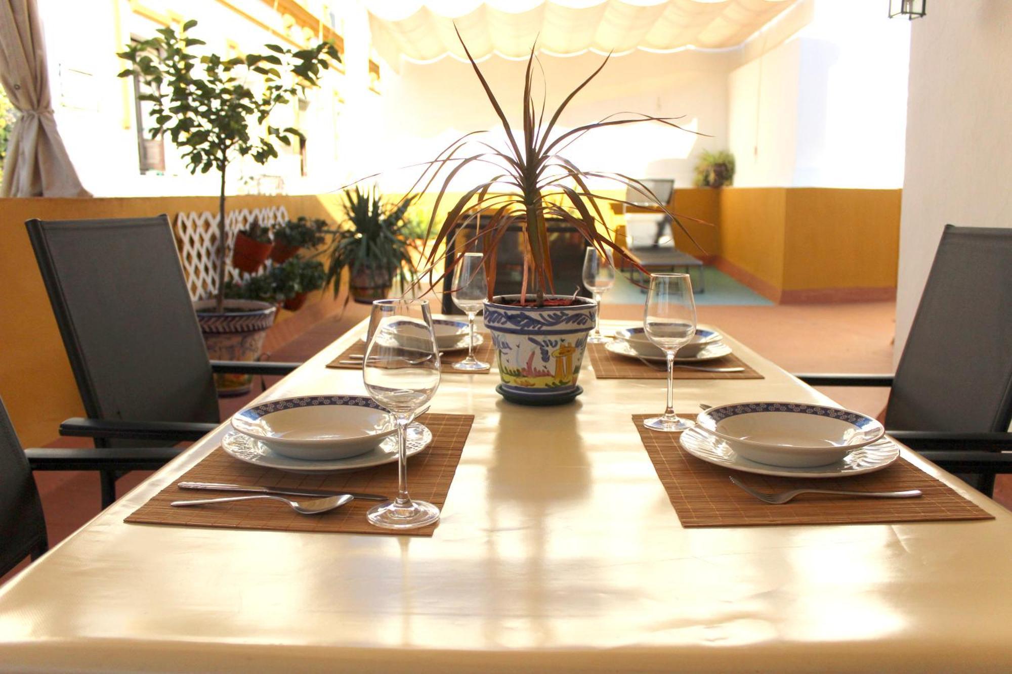 Duplex Acogedor Con Gran Terraza En Pleno Centro De Sevilla! Ngoại thất bức ảnh